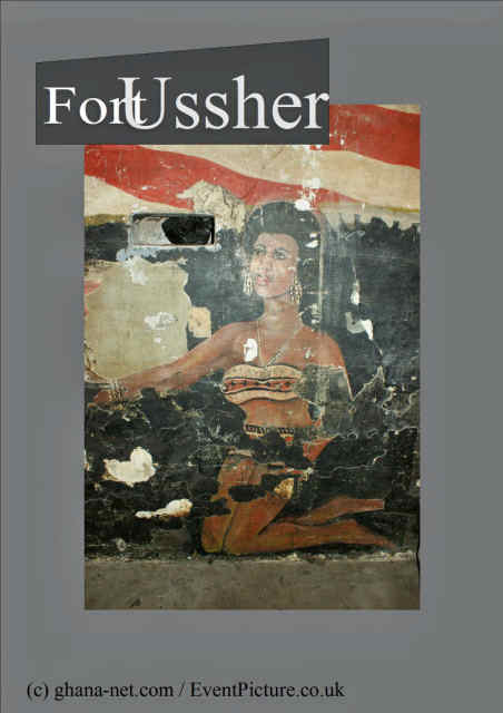 Fort Usser, prison cell grafitti, Accra, Wall art, Ghana